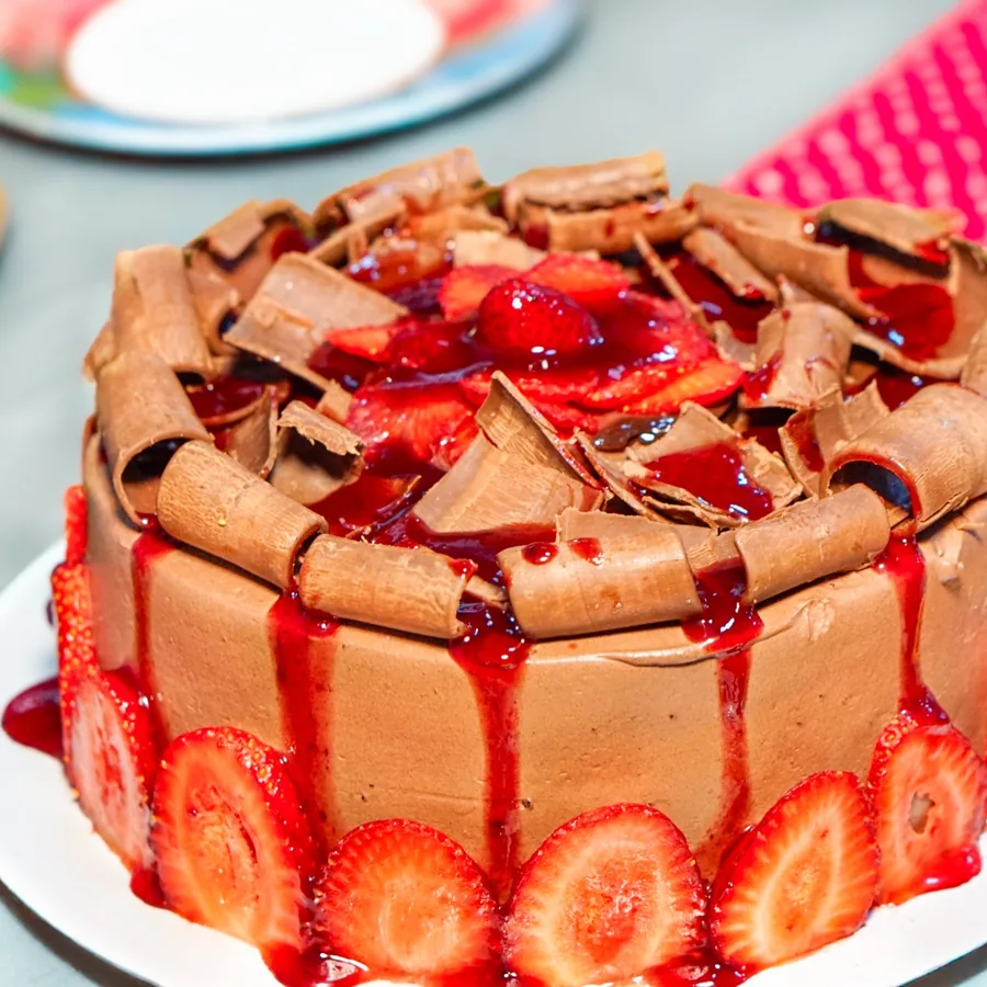 Chocolate com Morango